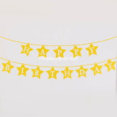 Happy Birthday Paper Flags 13 Pcs